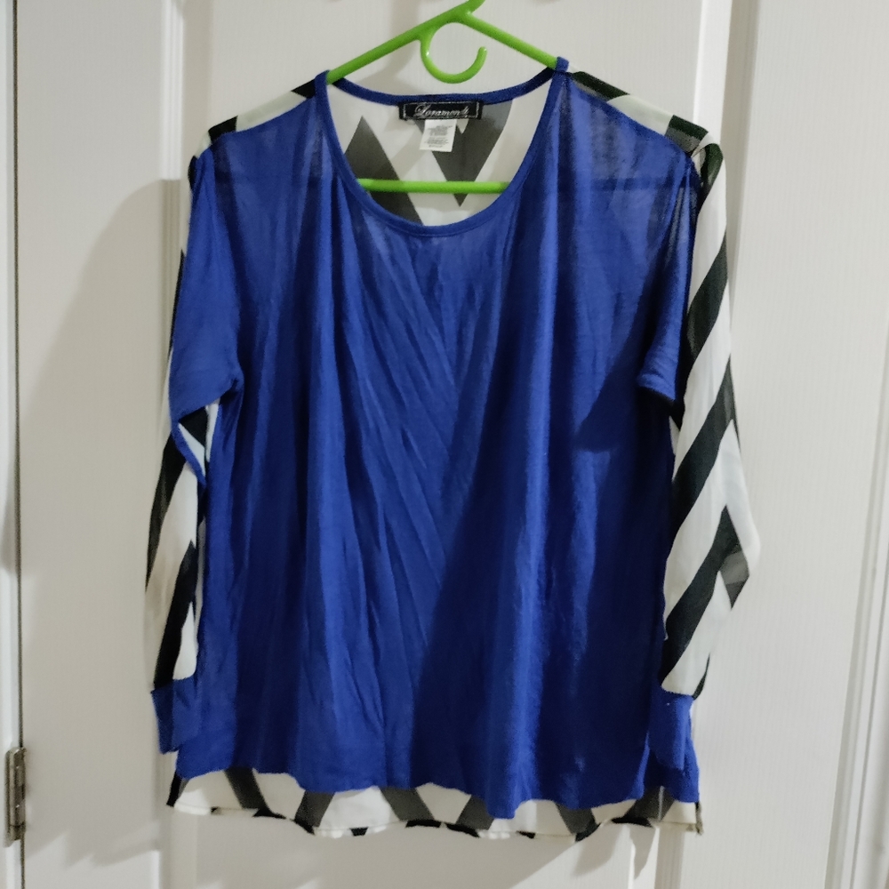Blue blouse